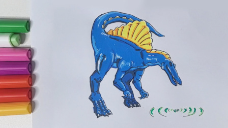 丁丁鸡画恐龙 7集