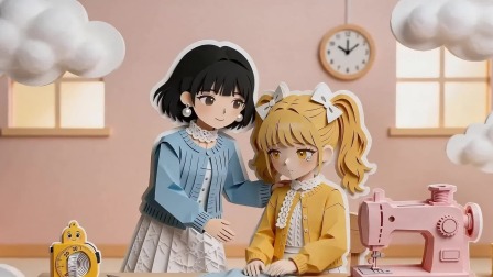 晓晓姐妹服装设计屋 9集