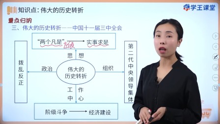 学王课堂 人教版高中历史必修（中外历史纲要上册）（部编版） 54集
