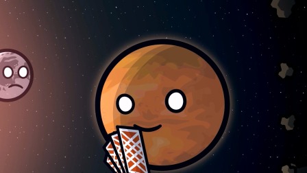 太阳系的天体球 英文版 2集
