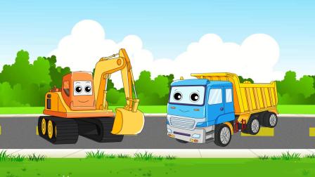汽车分队之工程车冲冲冲 1集