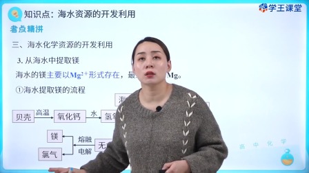 学王课堂 人教版高中化学必修第二册 25集
