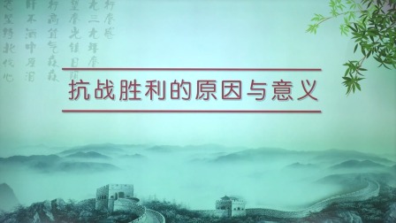历史八年级上册 人教部编版 51集