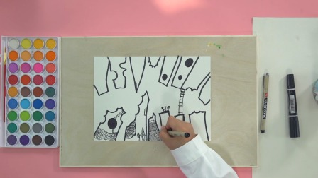 和艺术大师一起学绘画 15集