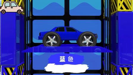 工程车颜色认知 16集