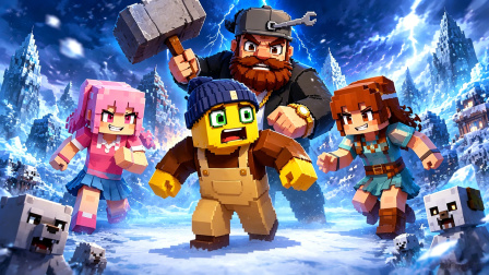 我的世界之全球冰封 2集