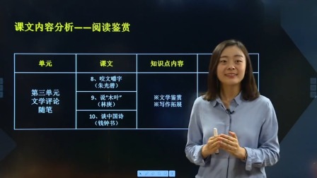 高二语文 春季 同步精讲 4集