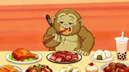哥斯拉与小金刚之谁是干饭王 9集