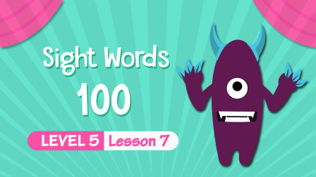 快乐启蒙英语儿童视觉词 Sight&nbsp;Words&nbsp;100 Level 5 7集