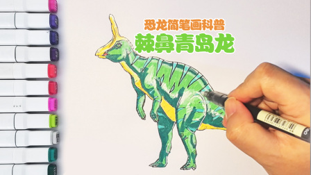 丁丁鸡画恐龙 76集