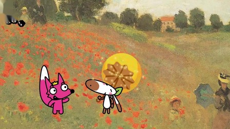 碰碰狐故事之世界名画乐园系列 英文版 4集