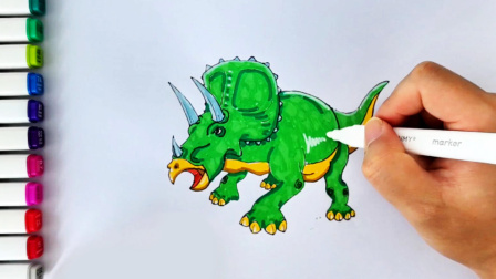 丁丁鸡画恐龙 2集