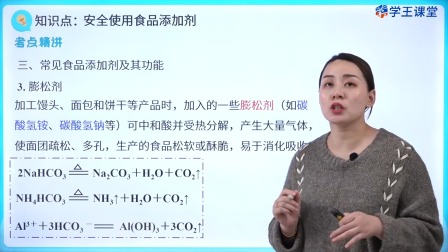 学王课堂 人教版高中化学必修第二册 28集