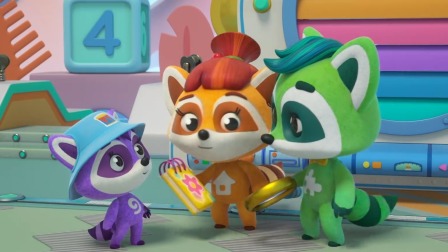 欢唱小浣熊 第一季  英文版 25集