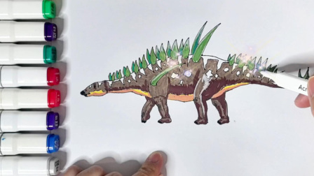 丁丁鸡画恐龙 14集