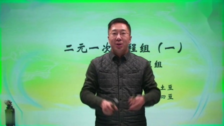 初一数学同步精讲课程下（人教版） 14集