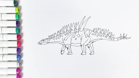 丁丁鸡画恐龙 13集