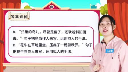 部编版语文 四年级上册 语文精讲 9集