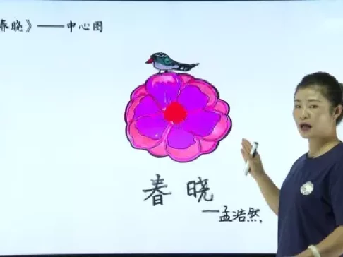 用思维导图轻松学习古诗词75首 11集