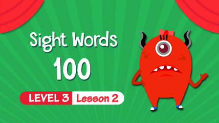 快乐启蒙英语儿童视觉词 Sight&nbsp;Words&nbsp;100 Level 3 2集