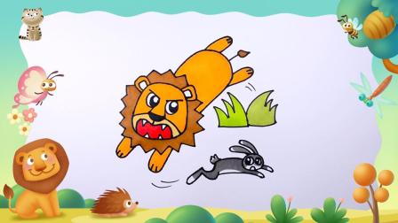 王老猫动物科普简笔画 35集