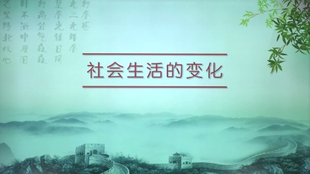 历史八年级上册 人教部编版 58集