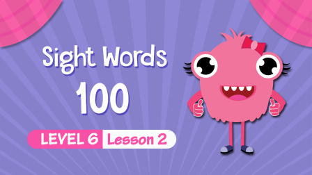 快乐启蒙英语儿童视觉词 Sight&nbsp;Words&nbsp;100 Level 6 2集