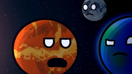 太阳系的天体球 英文版 3集