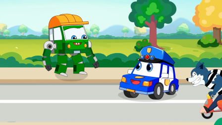 超级变形警车 18集