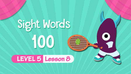 快乐启蒙英语儿童视觉词 Sight&nbsp;Words&nbsp;100 Level 5 8集