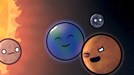 太阳系的天体球 英文版 8集