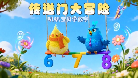 叭叭宝贝学数字 7集