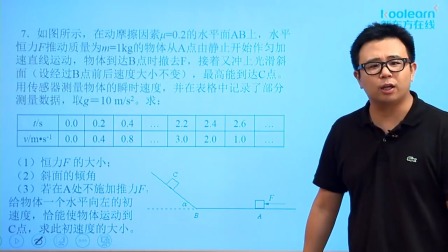 物理必修1 基础精讲班 2集