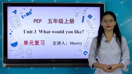 五年级人教版PEP英语上册单元复习 3集