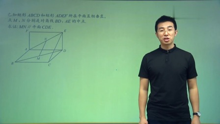数学选修2-1 基础精讲班 20集