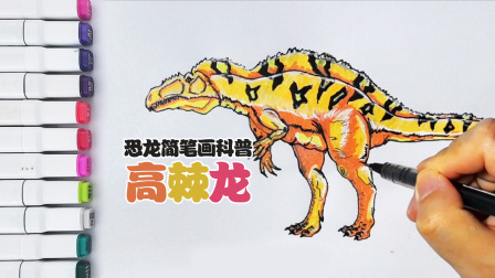 丁丁鸡画恐龙 75集