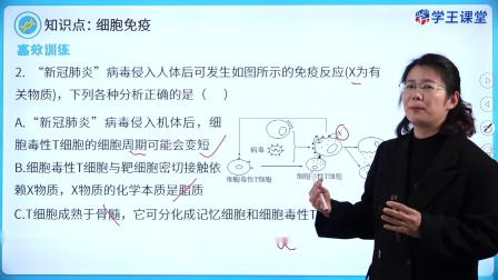 学王课堂 人教版高中生物学选择性必修1（稳态与调节） 16集