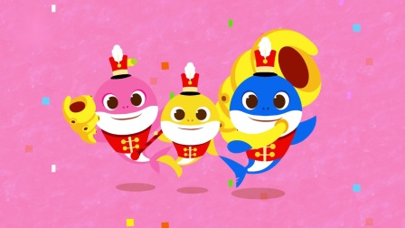碰碰狐儿歌之鲨鱼宝宝之人气系列3 英文版 4集