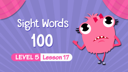 快乐启蒙英语儿童视觉词 Sight&nbsp;Words&nbsp;100 Level 6 17集