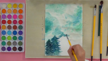 和艺术大师一起学绘画 23集
