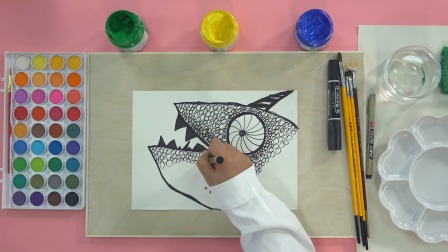 和艺术大师一起学绘画 14集