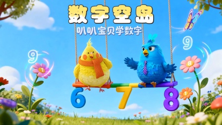 叭叭宝贝学数字 4集