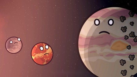 太阳系的天体球 英文版 17集