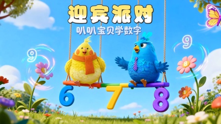 叭叭宝贝学数字 6集
