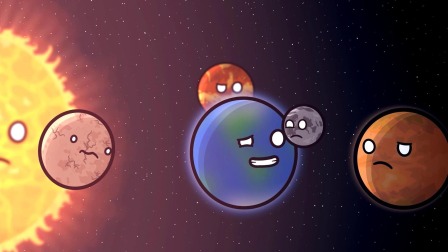 太阳系的天体球 英文版 13集