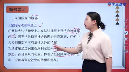 学王课堂 人教版高中政治必修3（政治与法治）（部编版） 19集