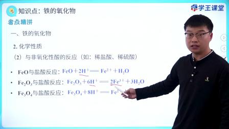 学王课堂 人教版高中化学必修第一册 22集